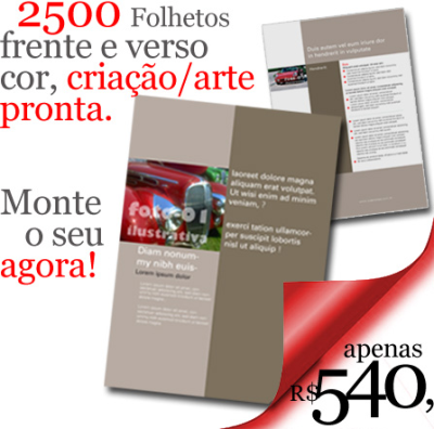 007 - Folheto A4 F/V